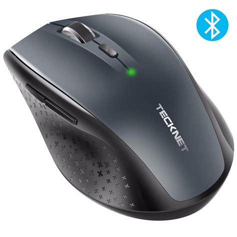 Using the device selector button, select 1, 2, or 3. TeckNet Bluetooth Wireless Mouse 2.4g 2600/2000/1600/1200 ...