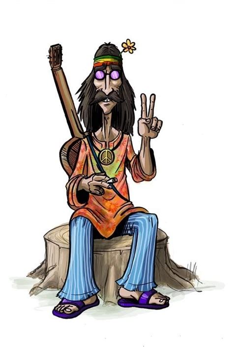Funny Hippi But Has The Right Idea Hippie Peace Hippie Art