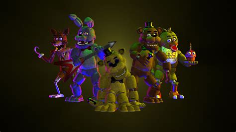 Fnaf 1 Crew By Bonniebunny5000 On Deviantart