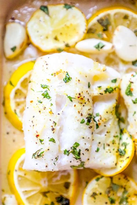 Easy Lemon Garlic Baked Cod Recipe Main Dishes Maindishes Cod