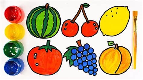 Как нарисовать фрукты красивый карандашный фруктовый натюрморт для
