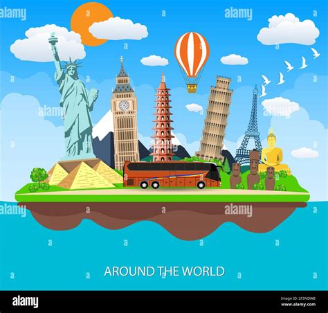Travel To World Stock Vector Image And Art Alamy