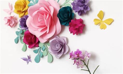 20 Ideas De Decoración Con Flores De Papel Y Cómo Hacerlas