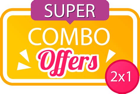 Super Combo Offers Vector Png Combo Offer Super