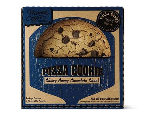 Mama Cozzis Pizza Kitchen Chocolate Chunk Pizza Cookie Aldi — Usa