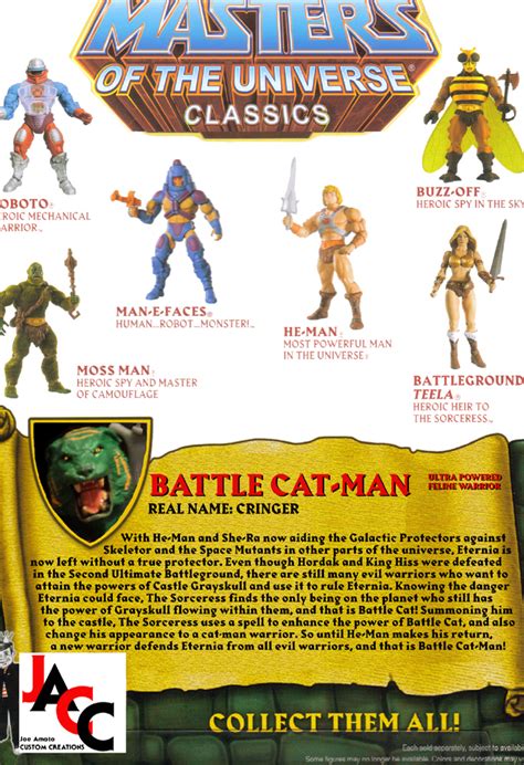 Masters Of The Universe Classics Battle Cat Man By Joe Amato