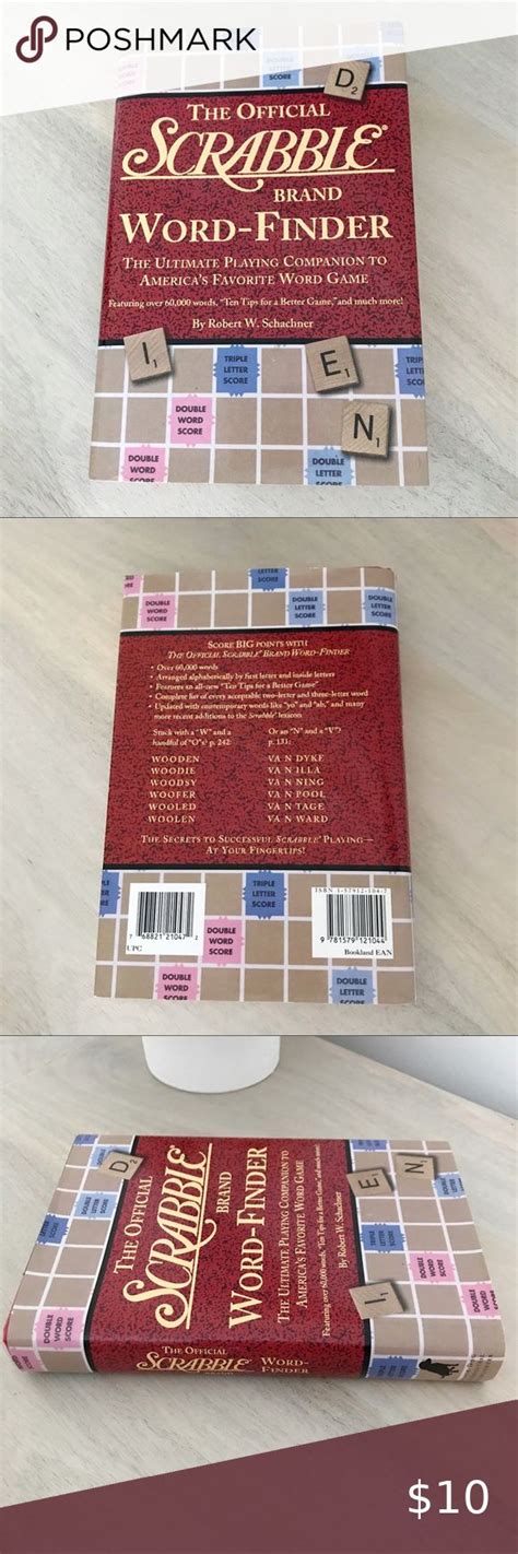 The Official Scrabble Word Finder Hardback Book Scrabble Word Finder