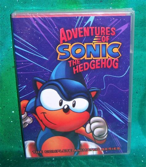 New Adventures Of Sonic The Hedgehog Complete Animated Tv Series 5 Disc