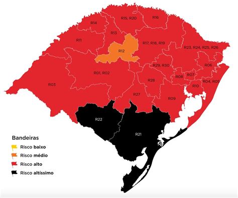 Categorias » bandeiras » bandeiras » bandeira preta emoji. Governo do RS confirma mapa do distanciamento controlado com Bagé e Pelotas em bandeira preta ...