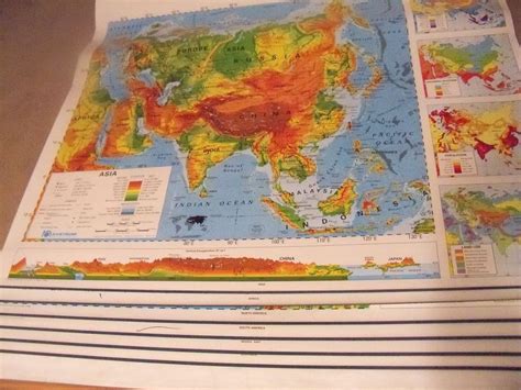 Classroom Pull Down World Map Map Of World