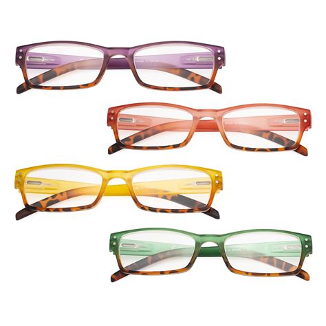 Eyekepper Ladies Reading Glasses 4 Pack Readers For Women Reading Ebay
