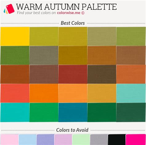 Warm Autumn Palette Paleta De Cores Outono Paleta De Cores Paletes
