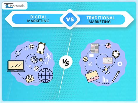 Digital Marketing Vs Traditional Marketing Tecocraft