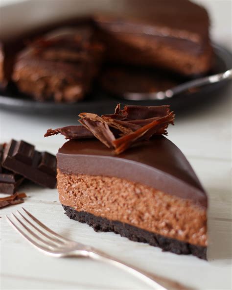 No Bake Chocolate Cheesecake Recipe Recipes By Carina