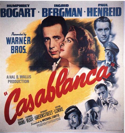 Pin By Nico Driessen On Vintage Film Posters Casablanca Movie Old