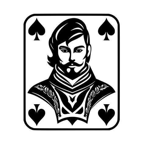 King Of Spades Svg Image Download For Cricut Silhouette And Laser