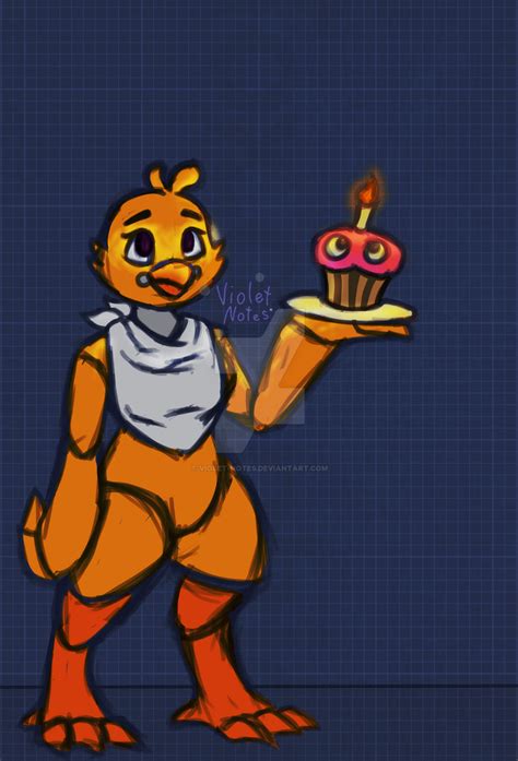 Fnaf Chica The Chicken By Violet Notes On Deviantart