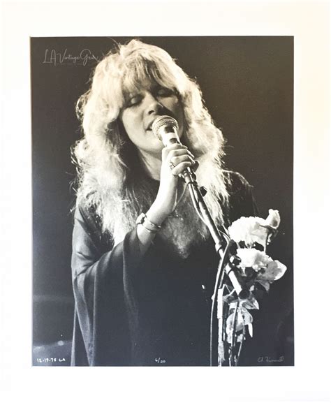 Stevie Nicks With Fleetwood Mac L A Forum Authentic Concert