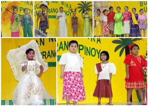 A Woman Remembers Linggo Ng Wika Costume And Activities Images And
