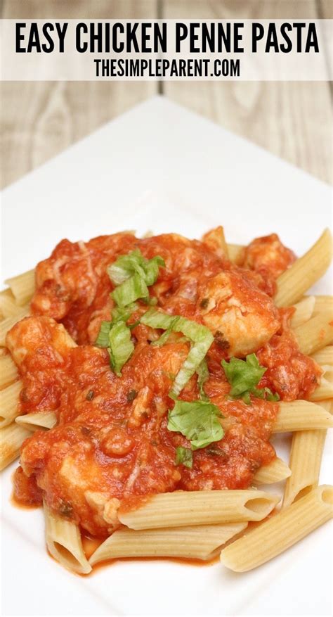 Easy Chicken Penne Pasta Recipe is Quick, Easy, & Family ...