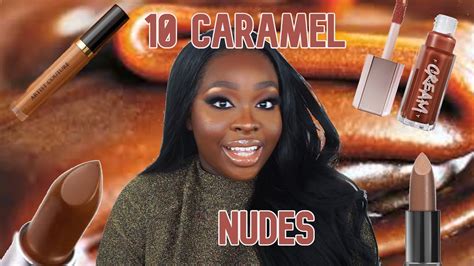 10 Caramel Nude Lip Combos For Dark Skin Gbemi Abiola YouTube