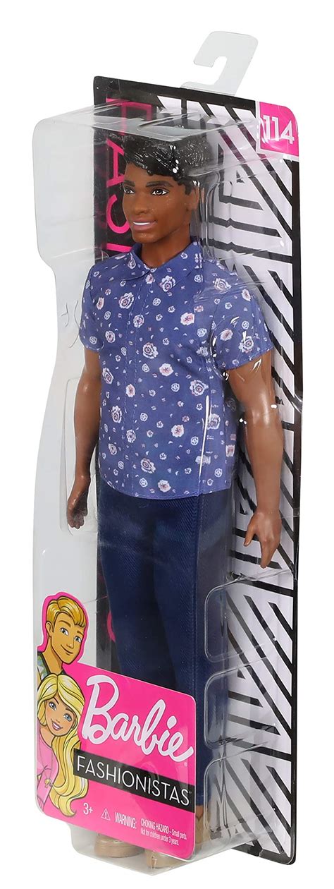 Buy Barbie Fxl61 Ken Fashionistas Doll Wearing Floral Shirt Online At