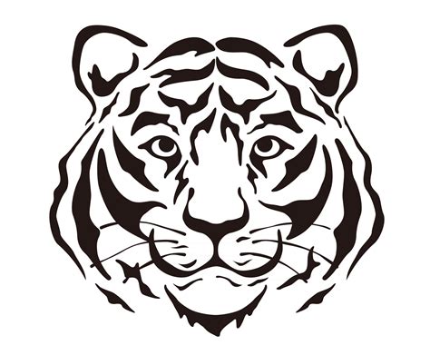 Manual Consumidor Recepci N Clip Art Tiger Black And White Gallina