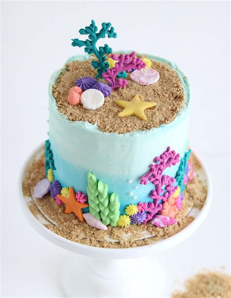 Ocean Themed Birthday Cakes Birthday Cakes My Xxx Hot Girl