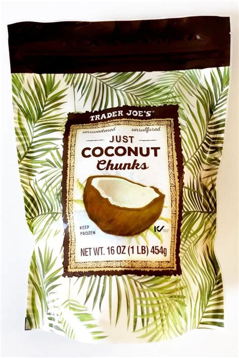 Trader Joe S Just Coconut Chunks Keto Snacks At Trader Joe S
