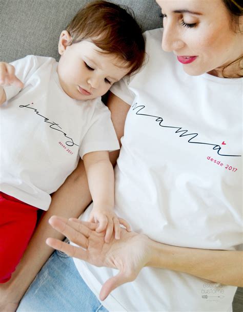 Mom And Son Or Daughter Custom Matching Shirts Short Sleeve T Shirt