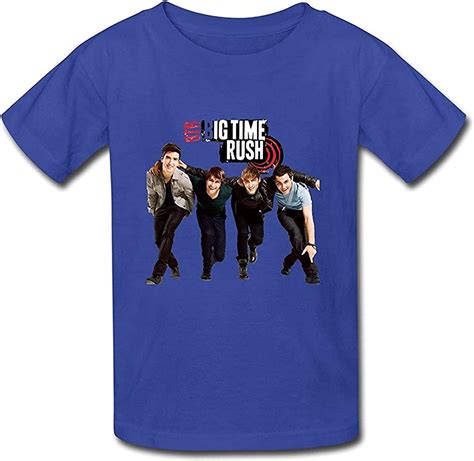 Yingying Adamimyclayand Youth Online Casual Big Time Rush T Shirt Blue S