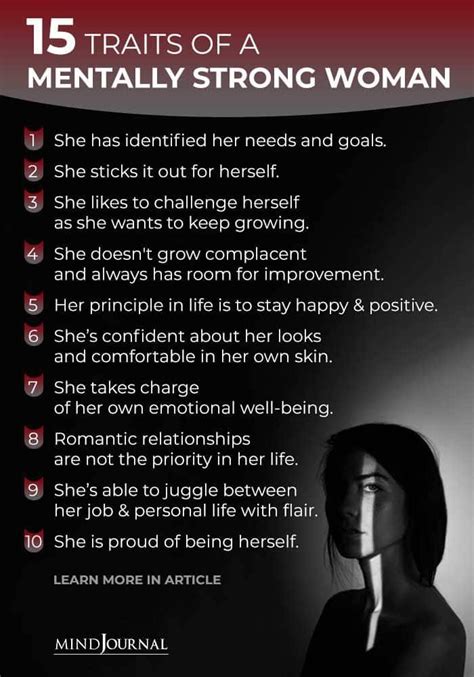 15 Traits Of A Mentally Strong Woman The Minds Journal Mentally