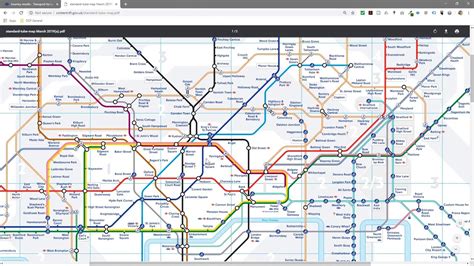 Tfl Tube Map Journey Planner