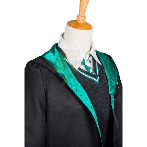 Harry Potter Slytherin School Uniform Draco Malfoy Cosplay Costume Chil