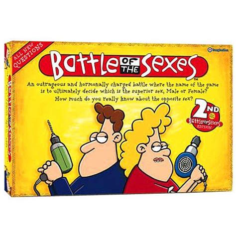 Battle Of The Sexes Board Game 2nd Edition Couples Game Night