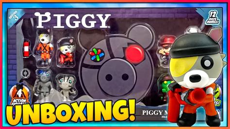 Roblox Piggy Mega Set Series 3 Unboxing And Review Youtube