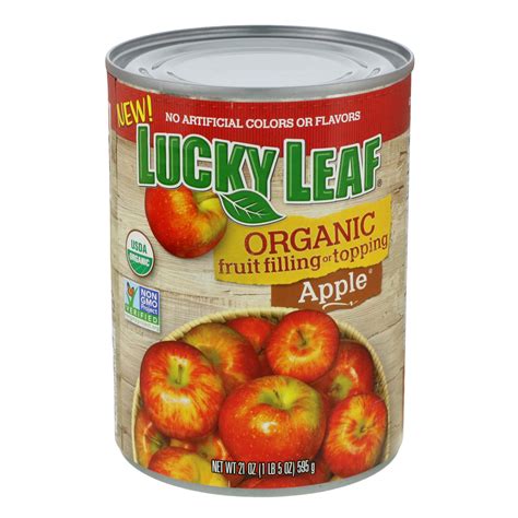 Lucky Leaf Organic Apple Fruit Filling & Topping - Shop Pie Filling at H-E-B