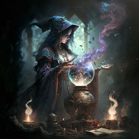 Illustrations Jdr Magiciennes Et Sorcières Le Blog Du Rôliste Fantasy Witch Witch