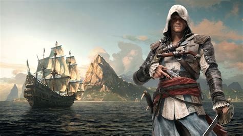 download video game assassin s creed iv black flag hd wallpaper