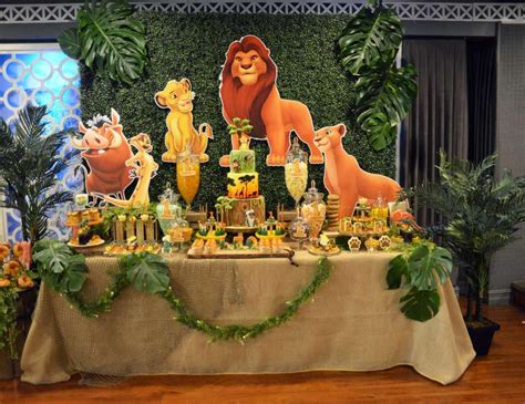 Safari Birthday Leos Lion King Inspired 1st Birthday Party Catch