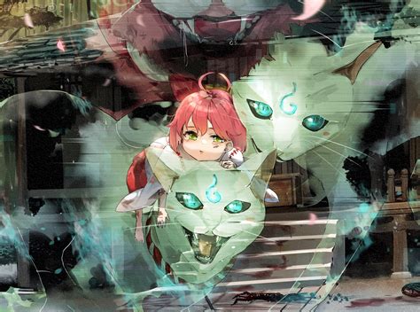 Sakura Miko Tears Loli Pink Hair Stairs Hololive Ghost Cat