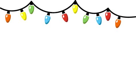 String Of Christmas Lights Clipart Png Images Christmas Light Effect