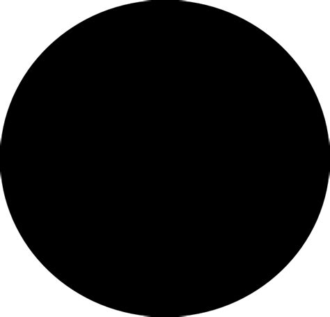 A Black Circle Clip Art At Vector Clip Art Online Royalty