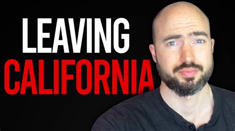 Why Is Everyone Leaving California Youtube
