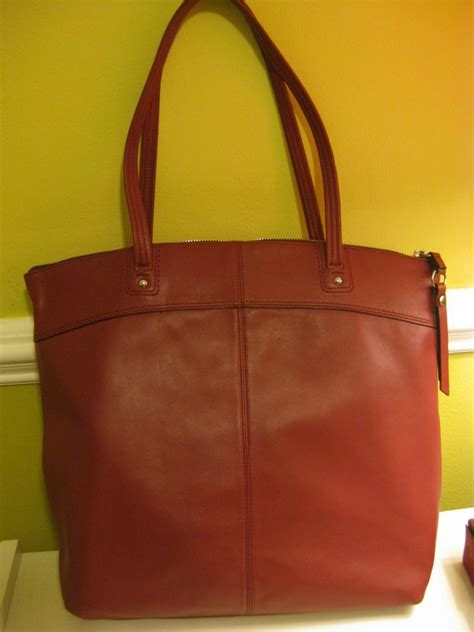 Authentic Luxury Items Bargain Price Coach Laura Leather Tote F