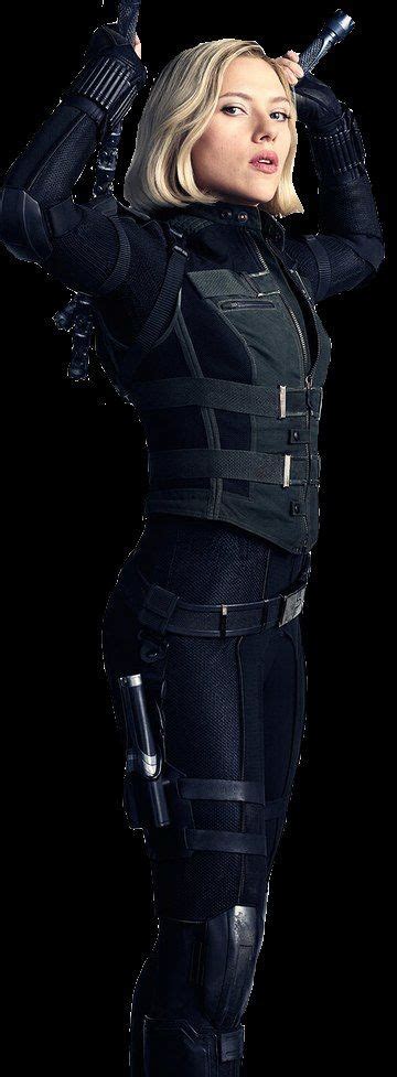 Scarlett Johansson As Black Widow Avengers Infinity War Black