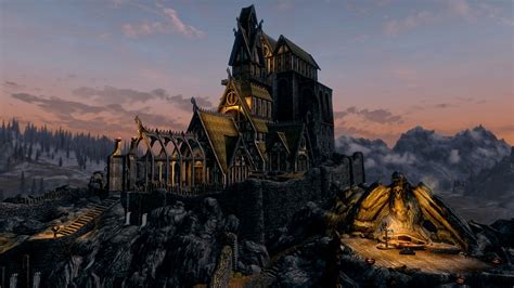 Skyrim Buildings, HD Artist, 4k Wallpapers, Images, Backgrounds, Photos ...
