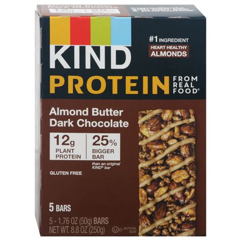 Save On Kind Protein Bars Almond Butter Dark Chocolate 5 Ct Order Online Delivery Martin S