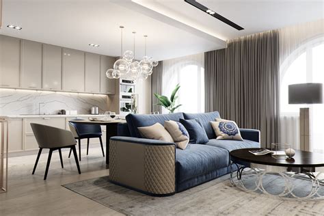 Luxury Living Apartments Design For Inex Studio On Behance