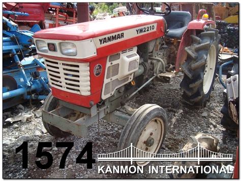 Usedjapanesetractorsjp Used Yanmar Tractors Yanmar Ym2210 2wd
